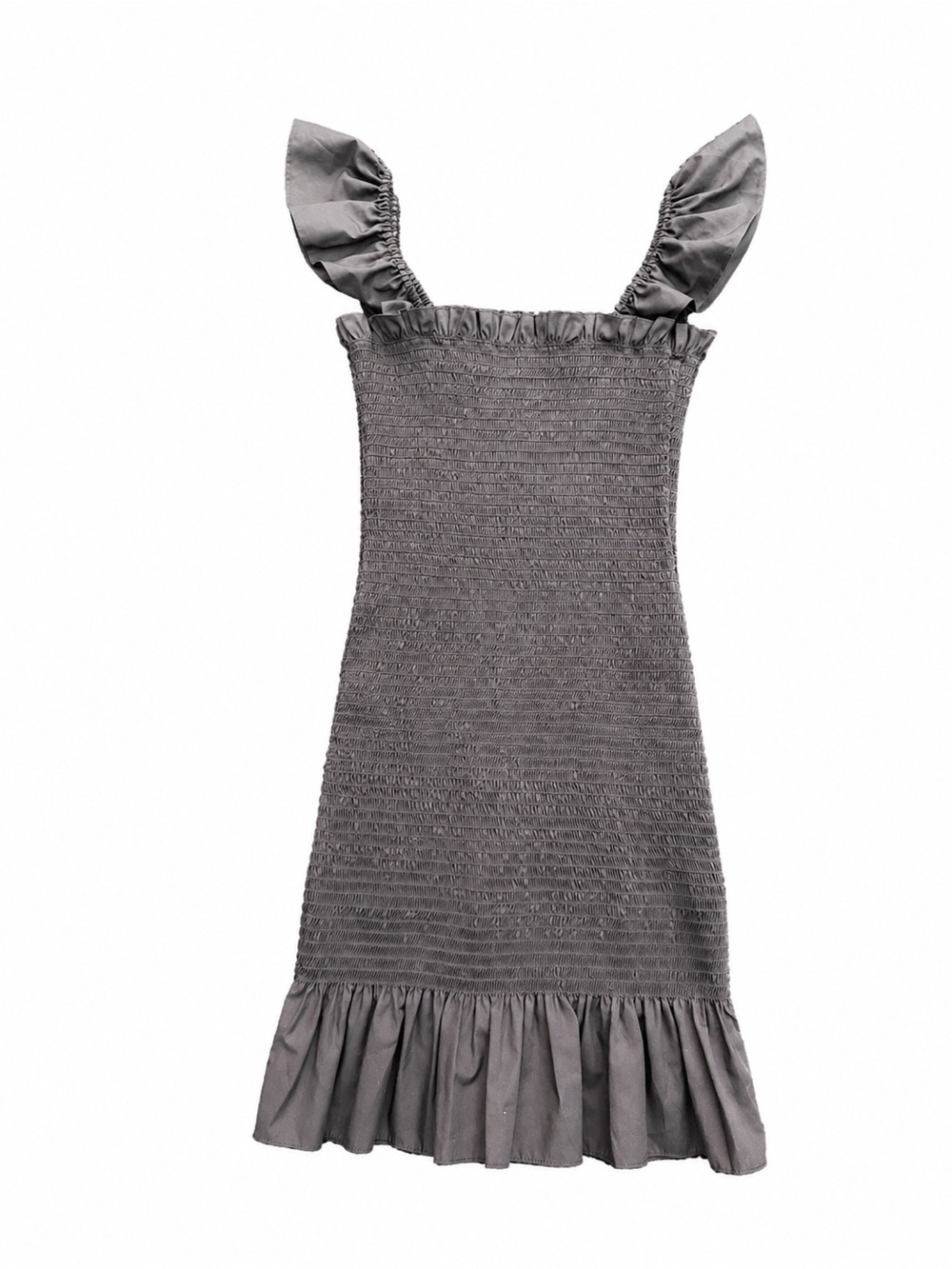 Vintage Barneys New York Black Smocked Mini Dress- Sex and the City vibes